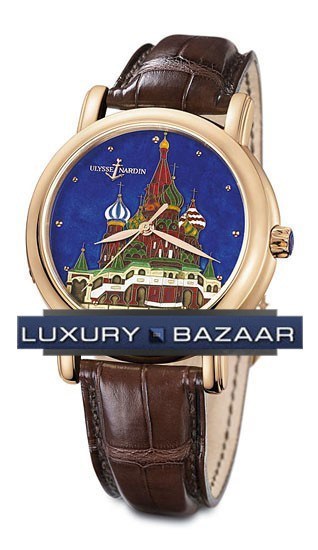 Ulysse Nardin San Marco Cloisonne Red Square (RG) 136-11/KREM - Click Image to Close